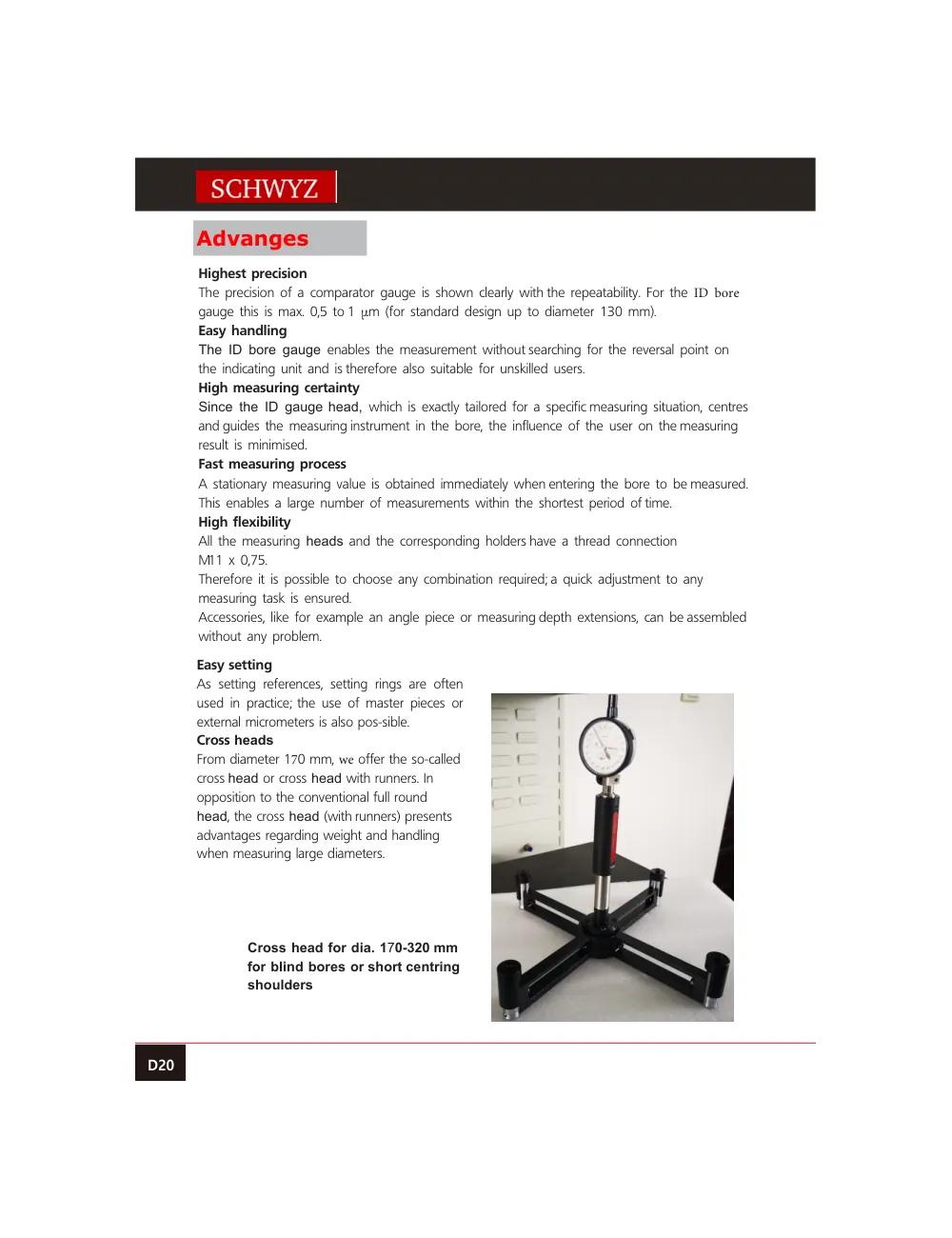 schwyz kom 21 advanges teknik katalog sayfası