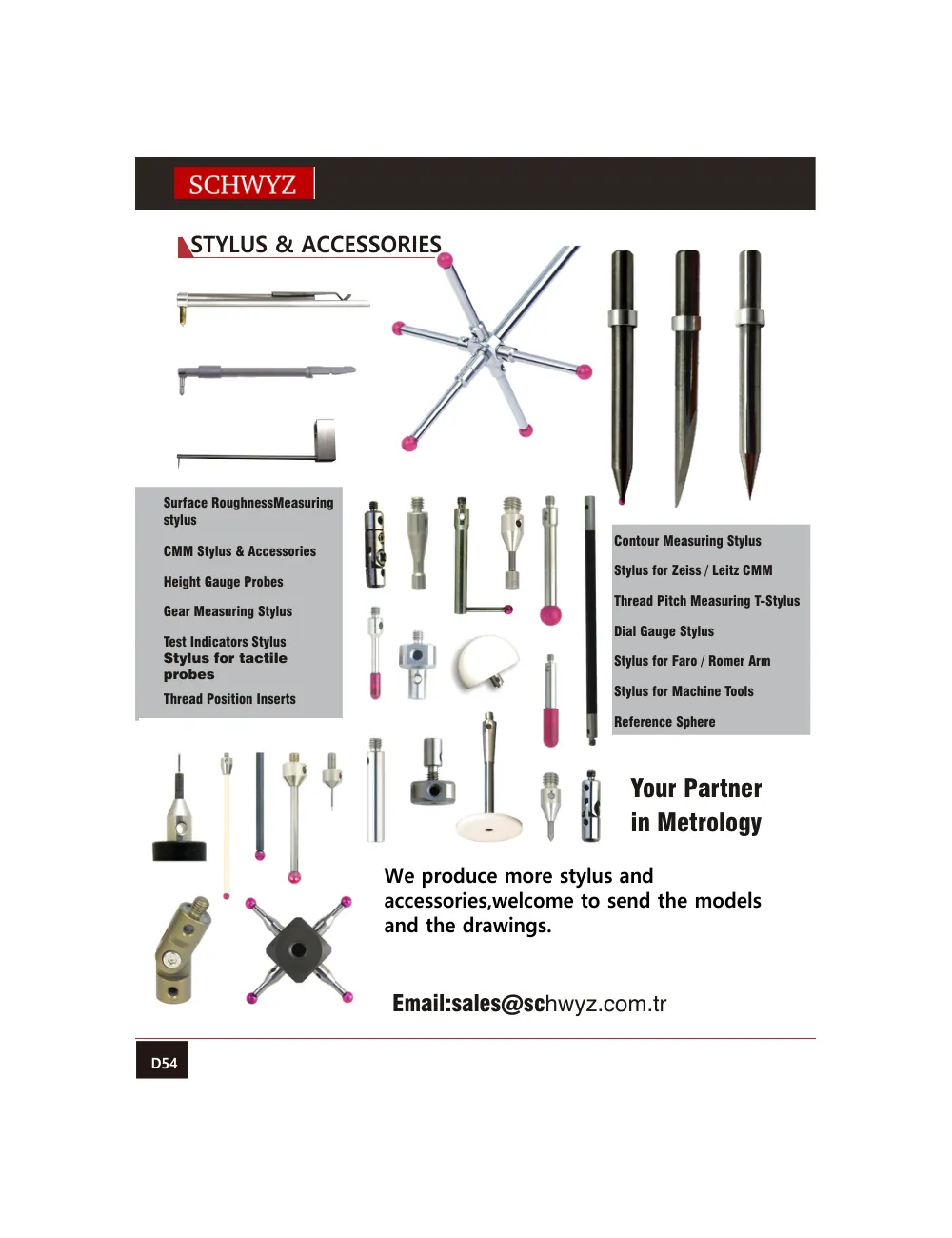 schwyz kom 55 styl us accessories teknik katalog sayfası