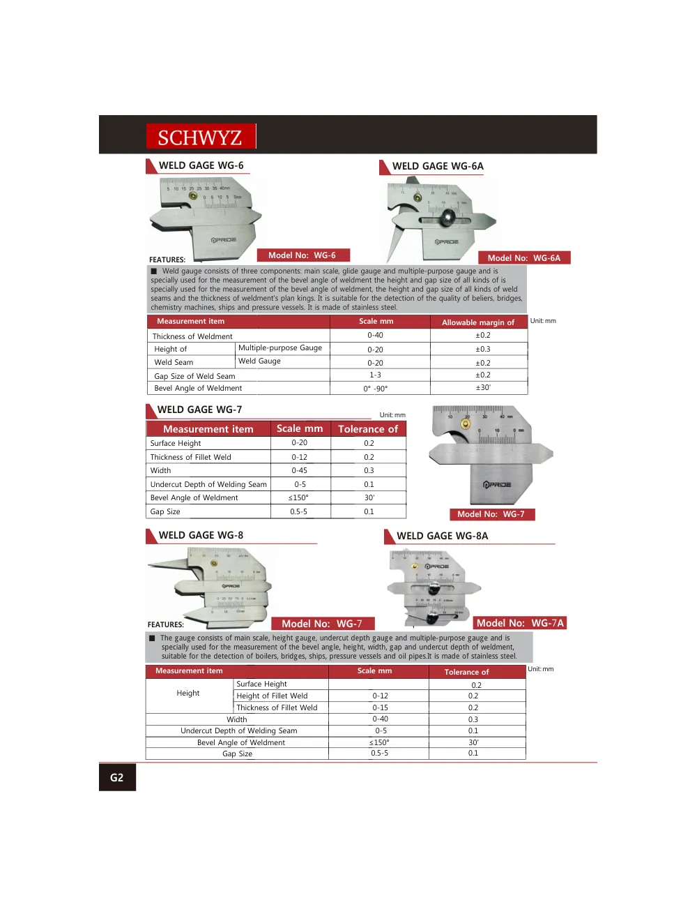 schwyz kyn 03 weld gage wg 6 teknik katalog sayfası