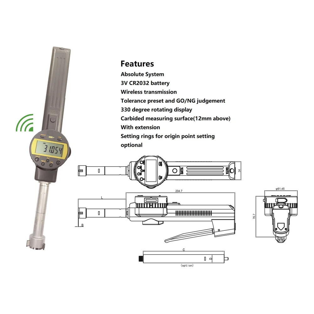 IP54 FAST THREE-POINT SNAP BORE Mastar ve İlgili Modeller